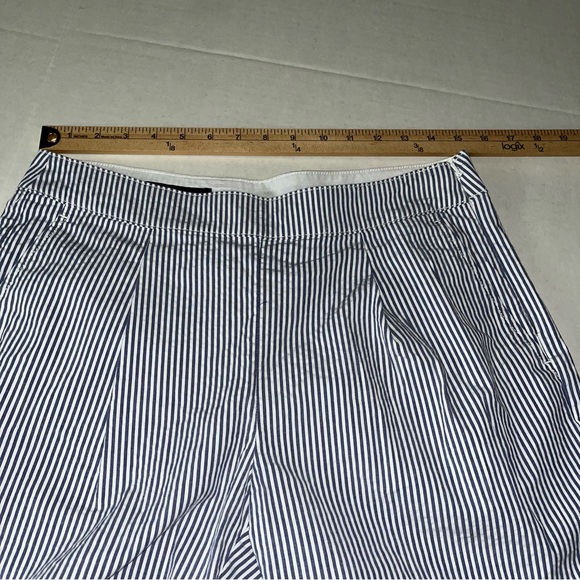 Brooks Brothers Blue and White Striped Shorts Size 6 - Picture 3 of 13